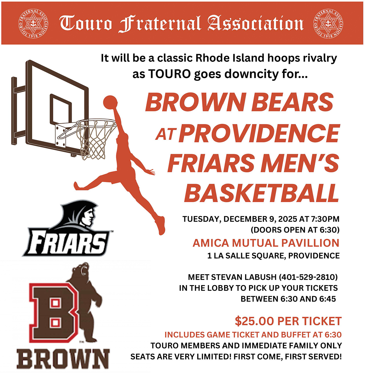 PC Friars vs Brown