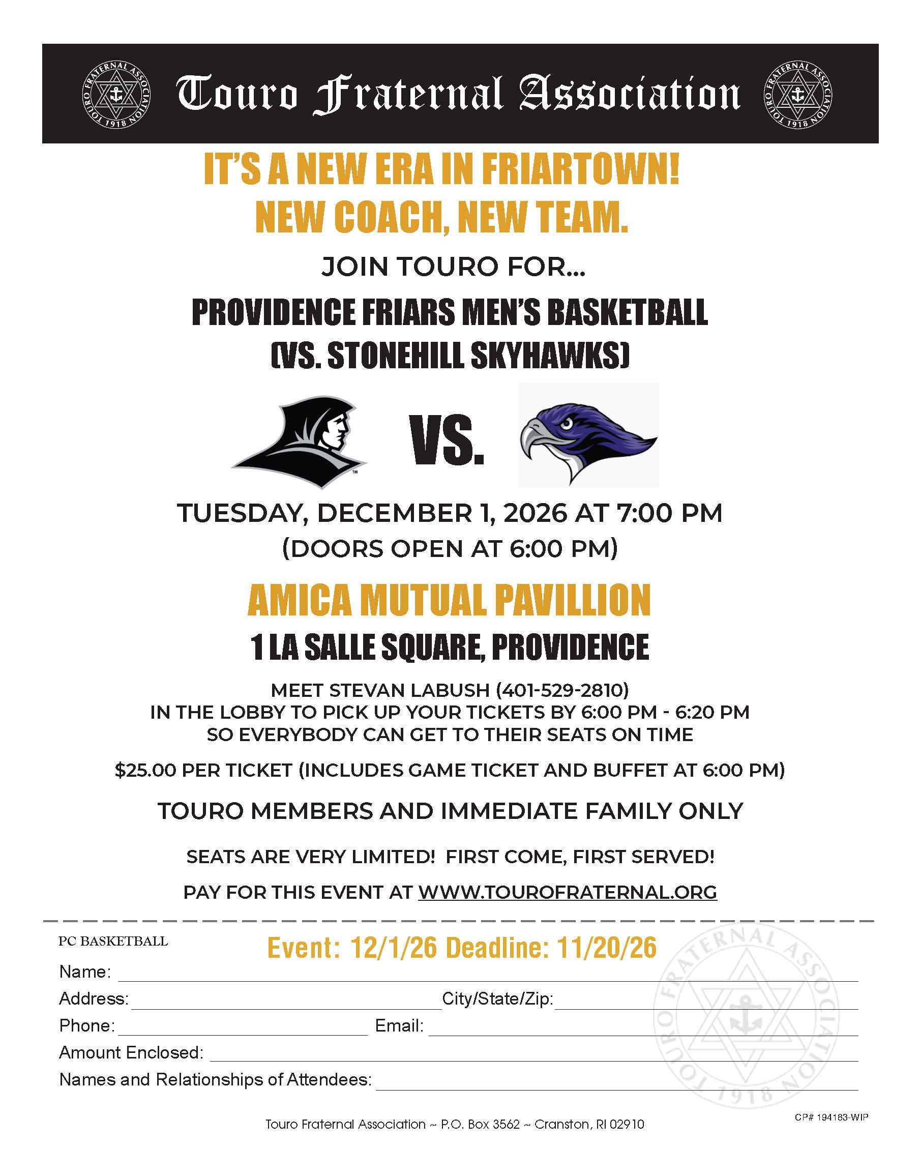 PC Friars vs Brown